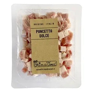 Boczek surowy pancetta kostka bezglutenowy 100 g - Primavera (EKO)