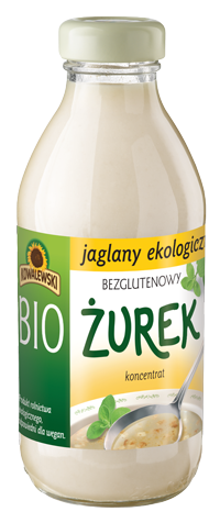 Żurek jaglany bezglutenowy koncentrat 320 ml - Kowalewski (EKO)